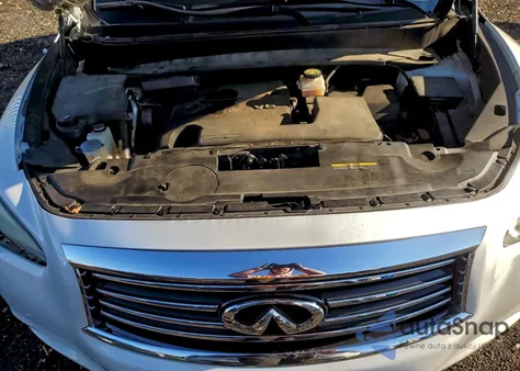 2013 Infiniti Jx35 z USA, uszkodzony, nr VIN 5N1AL0MM5DC333562